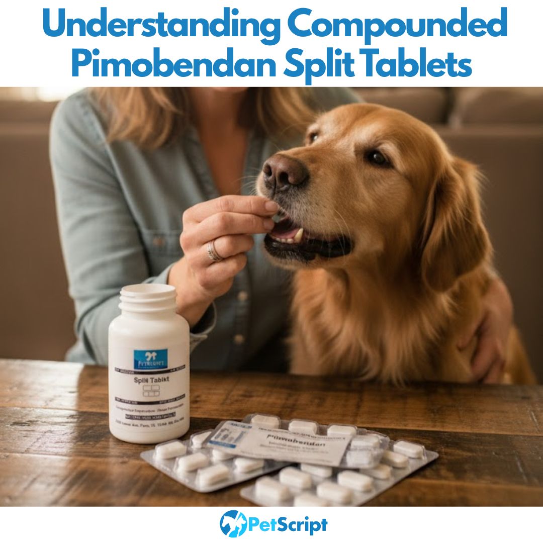 Understanding Compounded Pimobendan Split Tablets – PetScript Pharmacy