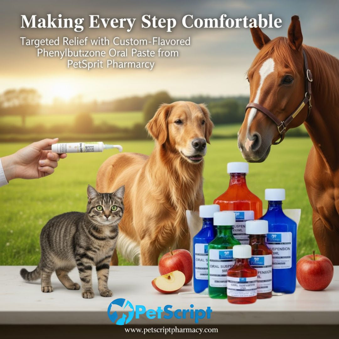 Phenylbutazone Oral Paste: Your Compounded Solution for Pain and Inflammation