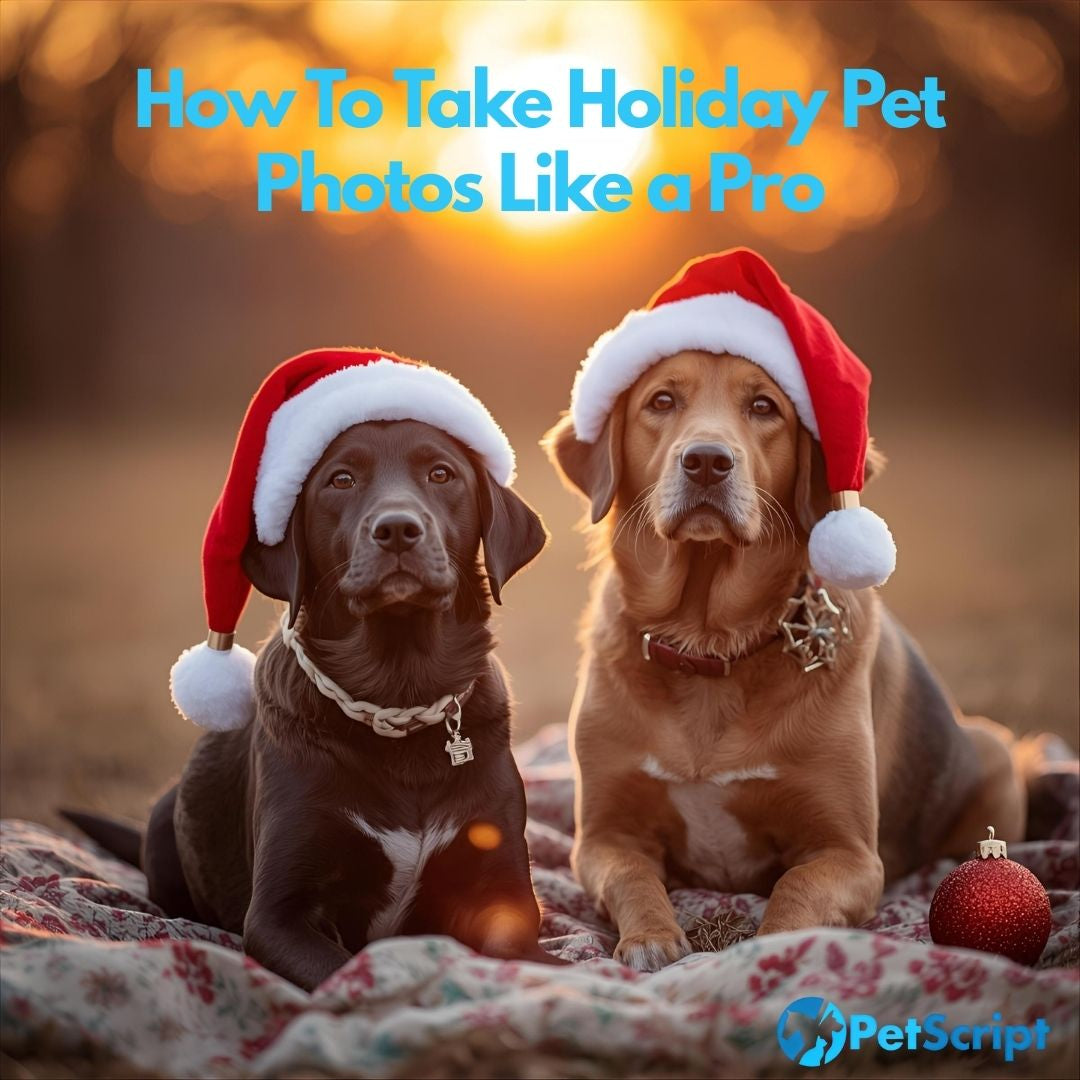 How To Take Holiday Pet Photos Like a Pro