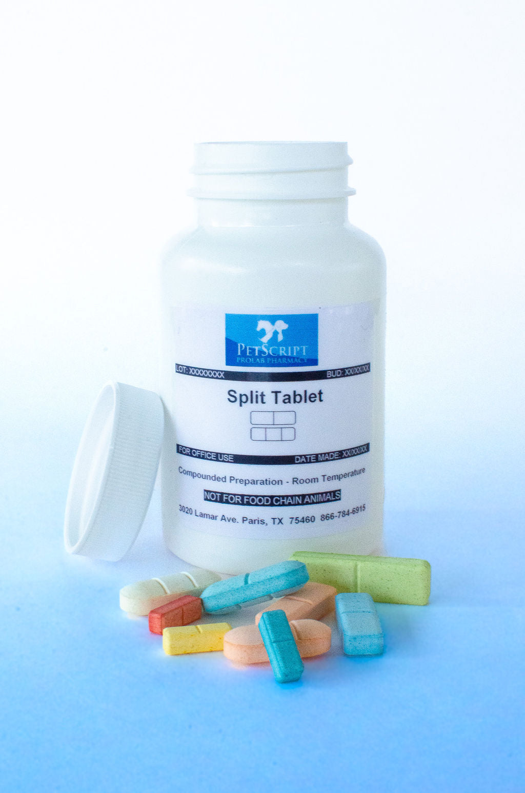 Metronidazole Split Tablet (Chicken Flavored) - PetScript Pharmacy